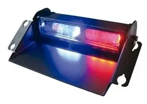 Strobo Parabrisa Federal Signal 18w Signal Rojo Azul